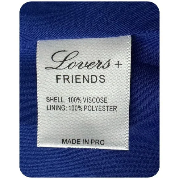 Lovers + Friends x Revolve NWT $170 Journey Cocktail Dress Fit & Flare Women's S